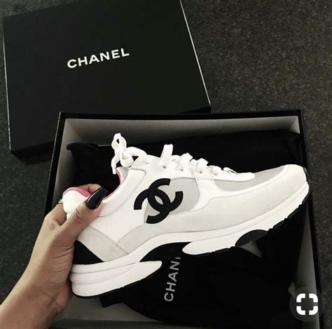 scarpe ginnastica bianche di marca chanel|Chanel shoes for women.